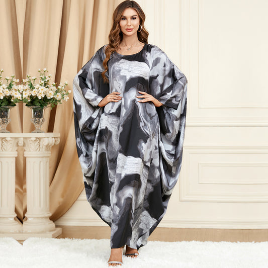 Robe Chic Taille Plus Contraste
