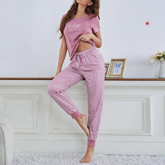 Pyjama Automne Élégant Femme Chic